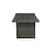 Alaterre Furniture Asti All-Weather Wicker Outdoor 26"H Cocktail Table AWWF04FF - alternate 4